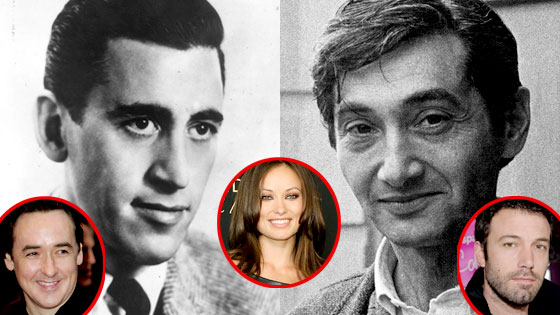 JD Salinger, Howard Zinn, John Cusack, Olivia Wilde, Ben Affleck JD Salinger, Howard Zinn, John Cusack, Olivia Wilde, Ben Affleck